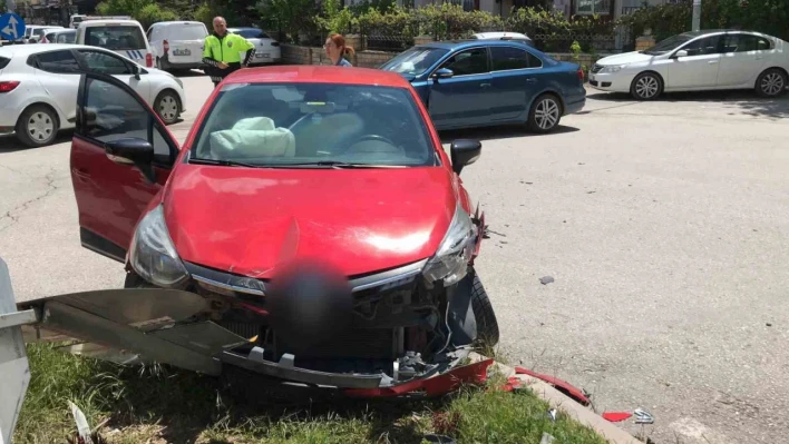 Elazığ'da trafik kazası: 2 yaralı