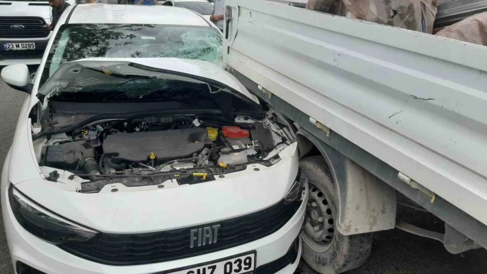 Elazığ'da trafik kazası