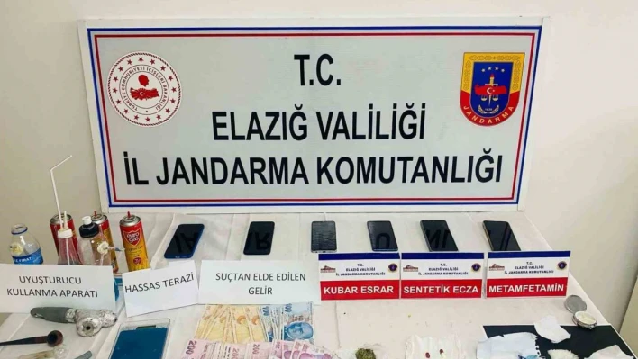 Zehir tacirlerine operasyon: 6 gözaltı