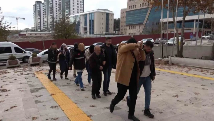 Elazığ'da uyuşturucu operasyonu: 7 gözaltı