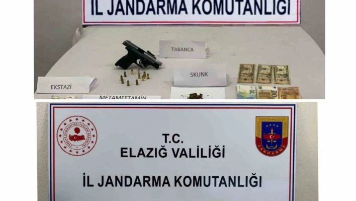 Elazığ'da uyuşturucu taciri 3 şüpheli yakalandı