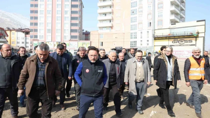 Elbistan'a kazandırılacak Konteyner Çarşının altyapısında sona gelindi