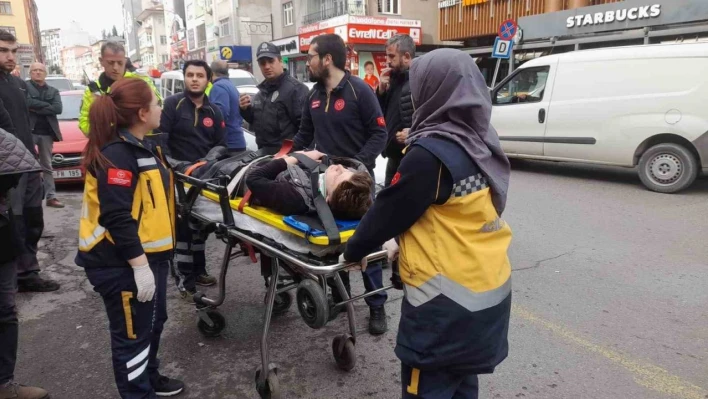 Ereğli'de trafik kazası: 2 yaralı