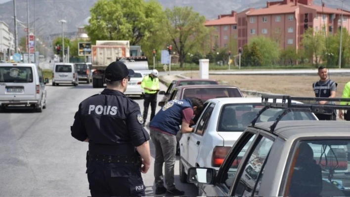 Erzincan'da mayıs ayında 544 kişiye adli-idari işlem yapıldı