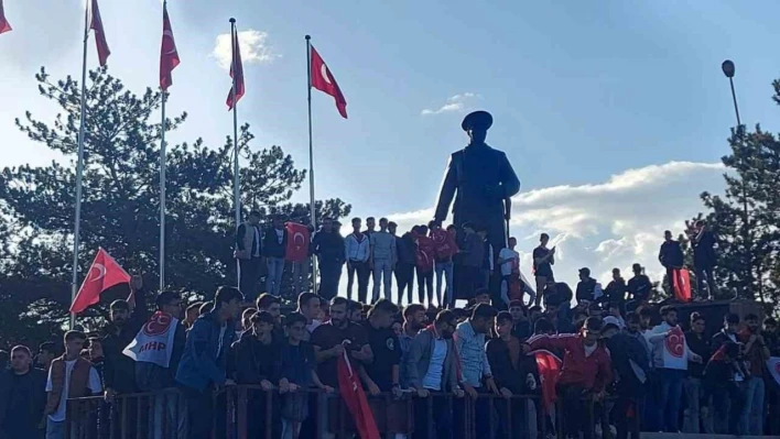 Erzurum'da İmamoğlu gerginliği