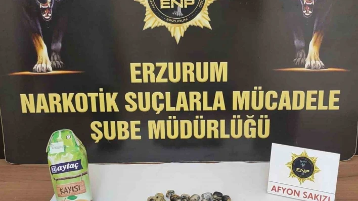 Erzurum Polisinden Uyuşturucu Operasyonu