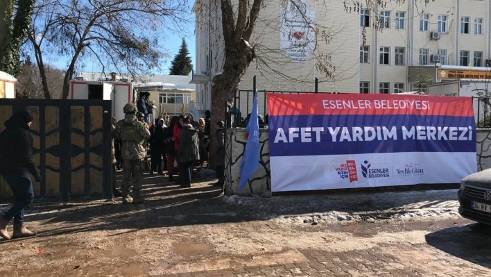 Esenler'den acıya gözyaşı, yaraya merhem