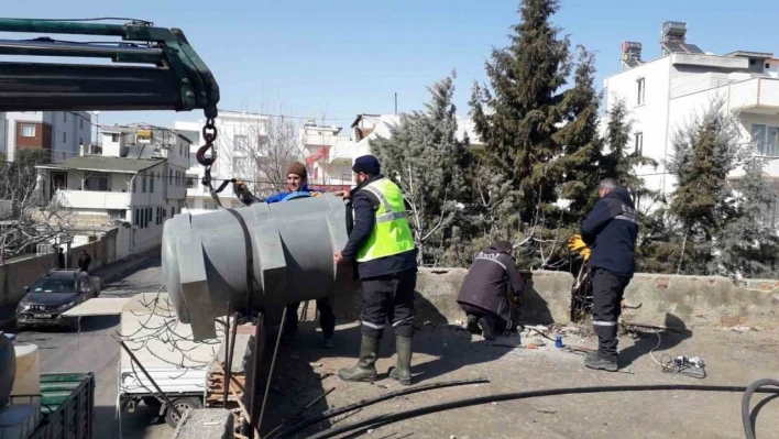 ESKİ, 70 personel ve 21 iş makinası ile deprem bölgesinde