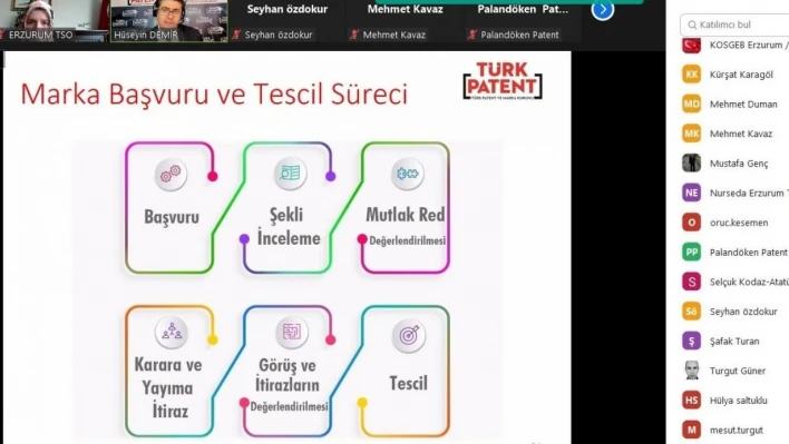 ETSO-TÜRKPATENT işbirliğiyle, 'sınai mülkiyet hakları' eğitimi