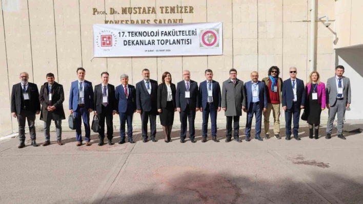 FÜ'de 17. teknoloji fakülteleri dekanlar toplantısı gerçekleştirildi