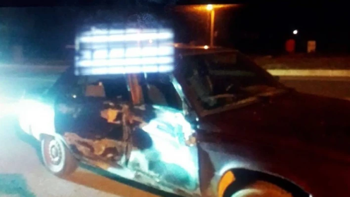 Gazipaşa'da otomobil ile motosiklet çarpıştı: 2 yaralı