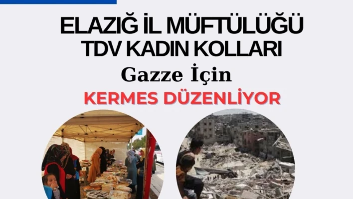 Gazze için yardım kermesi