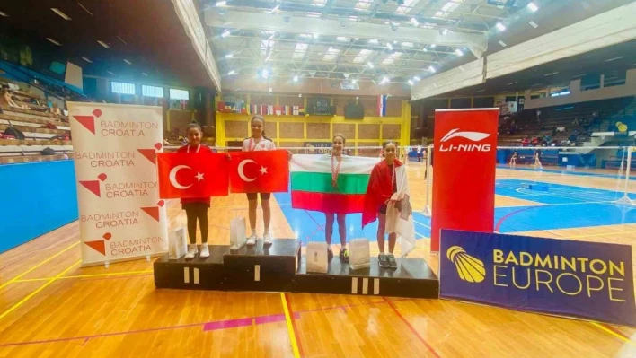 Genç sporcu Doğan Hırvatistan'dan madalya ile döndü