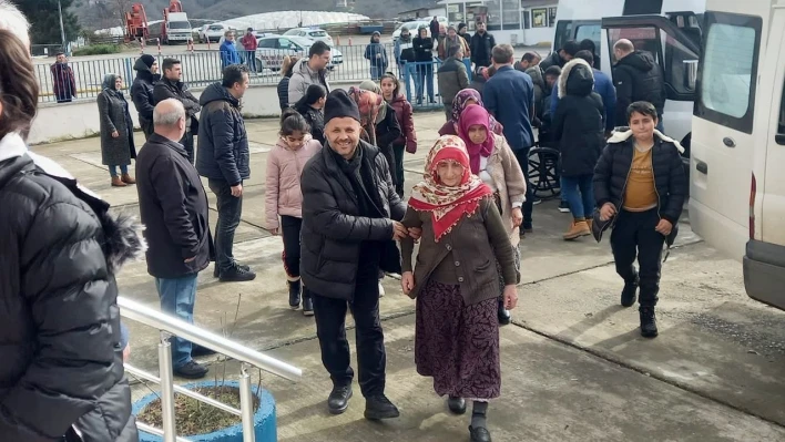 Giresun'da KYK yurtlarına depremzedeler yerleştirilmeye başlandı