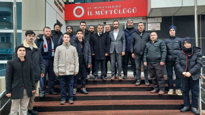 Gönüllü olarak Adıyaman'a gittiler