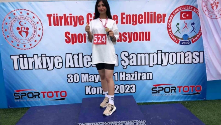 Görme engelli sporculardan büyük başarı