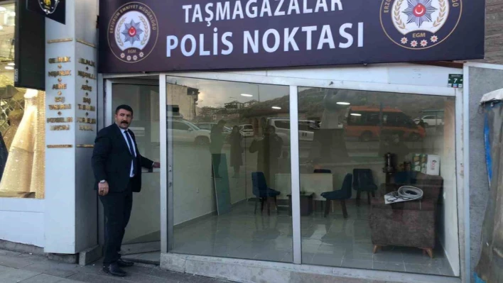 Gürcüler kuyumcuyu patlattı, Taş mağazalarına polis noktası geldi