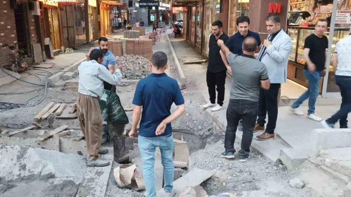 Hakkari'de 'Sanat Sokağı' çalışmaları sürüyor