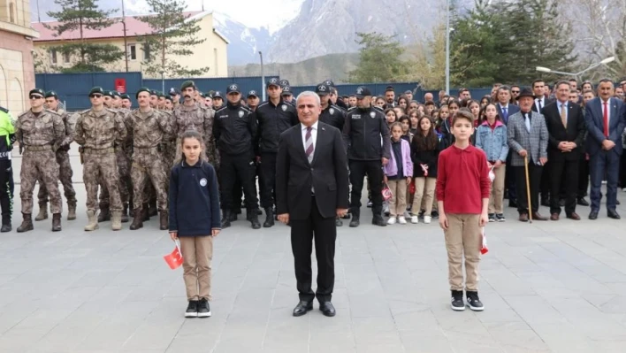 Hakkari'de 23 Nisan etkinliği