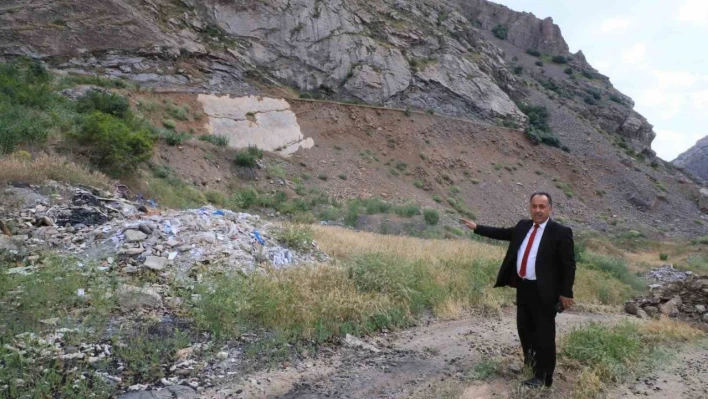 Hakkari'de hafriyat döküm alanı belirlendi