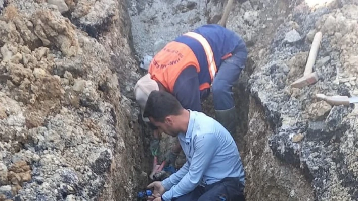 Hakkari'de içme suyu arızası giderildi