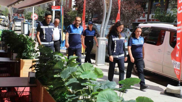 Hakkari zabıtasından genel denetim