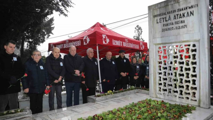 Halkın oylarıyla seçilen ilk kadın belediye başkanı İzmit'te anıldı