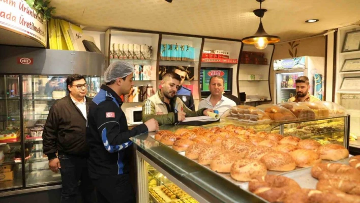 İpekyolu Belediyesi Ramazan öncesi imalathaneleri denetledi