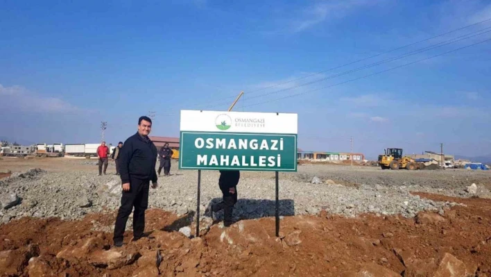 İslahiye'ye Osmangazi mahallesi