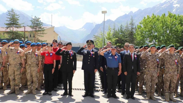 Jandarmanın 184. kuruluş yıl dönümü Hakkari'de kutlandı