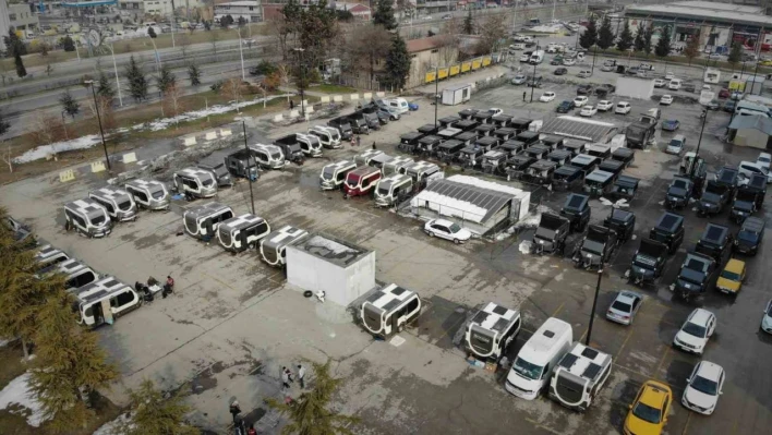 Karavanlar deprem bölgesi Malatya'da afetzedelere tahsis edildi