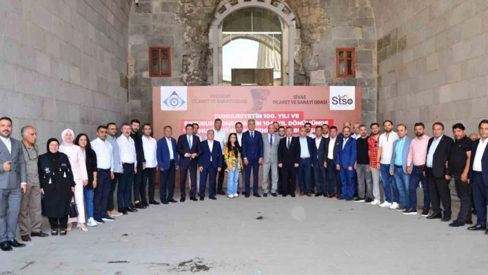 Kardeş Oda Başkanları Erzurum Kongresi'nde