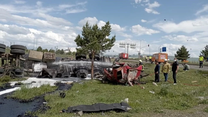 Kars'ta trafik kazası: 1 ölü