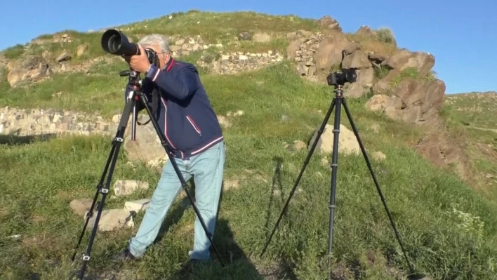 Kars turizmine çektiği fotoğraflarla katkı sunuyor