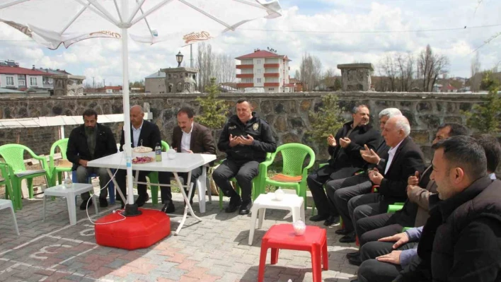 Kaymakam Bayram ve Başkan Altın'dan taziye ziyareti