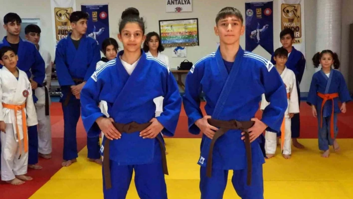 Kepez'in judocuları ümit veriyor