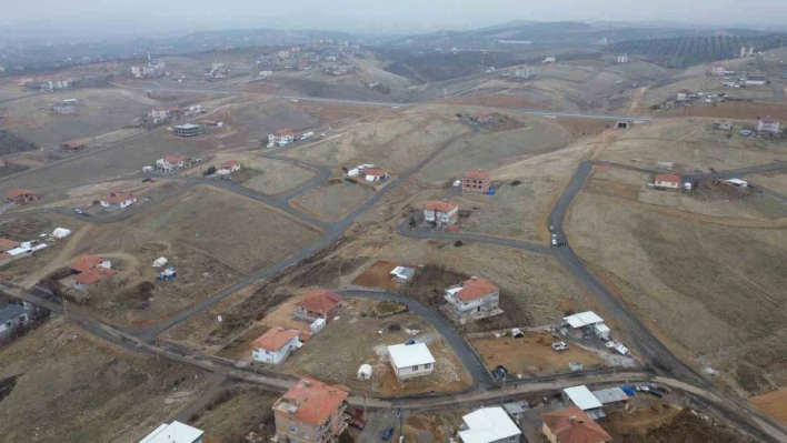 Kıraç Mahallesi'nde yol çalışmaları tamamlandı