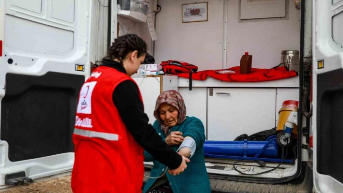 Kızılay mobil sağlık ekiplerinin lokasyonları güncellendi