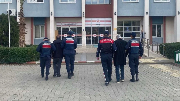 Kuyucak'ta hapis cezası ile aranan şahıslar yakalandı