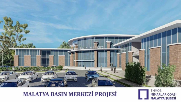 Malatya Basın Merkezi Projesi dosyası Başkan Sami Er'e sunuldu