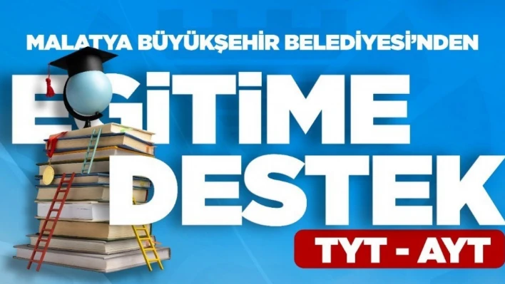 Malatya Büyükşehir Belediyesi'nden öğrenci ve ailelerine destek