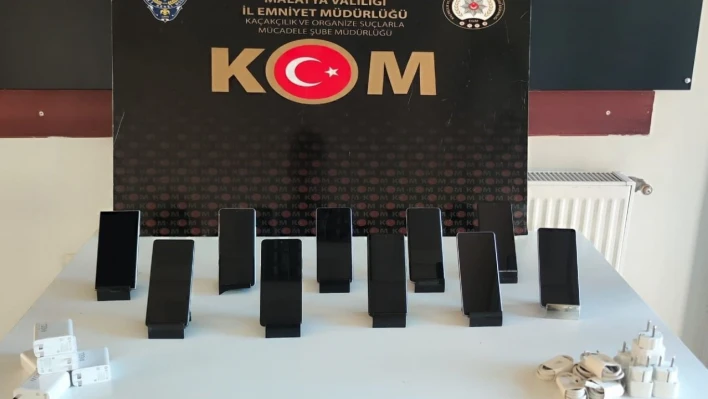 Malatya'da 2 milyon liralık kaçak ürün ele geçirildi