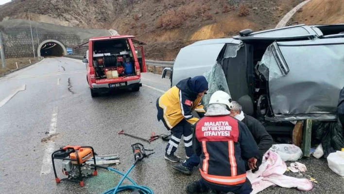 Malatya'da 3 ayrı trafik kazasında 7 kişi yaralandı