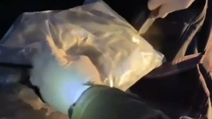 Malatya'da 31 kilo 950 gram skunk maddesi ele geçirildi