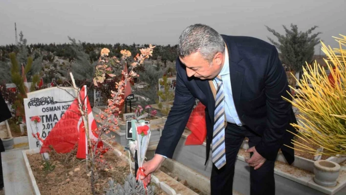 Malatya'da depremde hayatını kaybedenler anılıyor