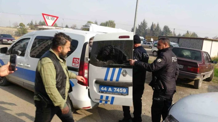 Malatya'da film sahnelerini aratmayan kovalamaca