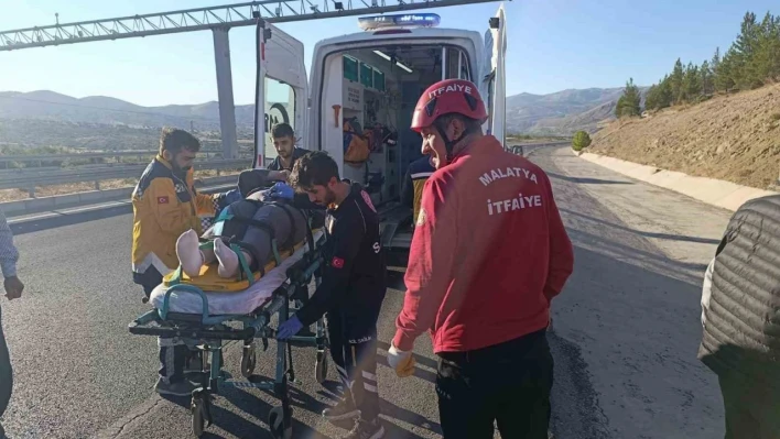Malatya'da iki ayrı kazada: 4 yaralı