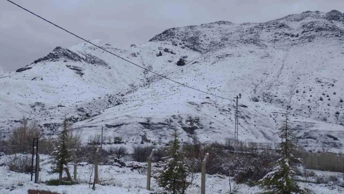 Malatya'da kar yağışı etkili oldu