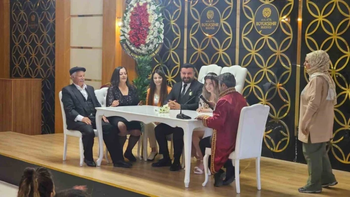Malatya'da nikah salonlarında '05.05.2025' yoğunluğu