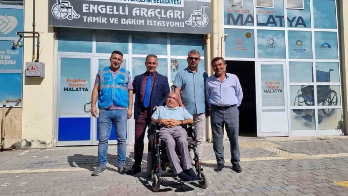 Malatya'da ödüllü engelli araç tamir atölyesi